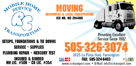 A-R C Mobile Home Service & Transporting