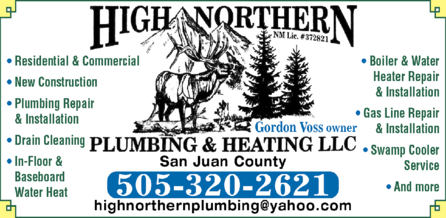 High Northern Plumbing & Heating LLC