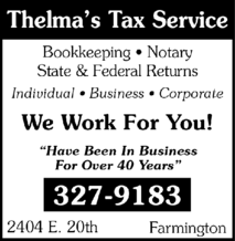 Thelma's Tax Service