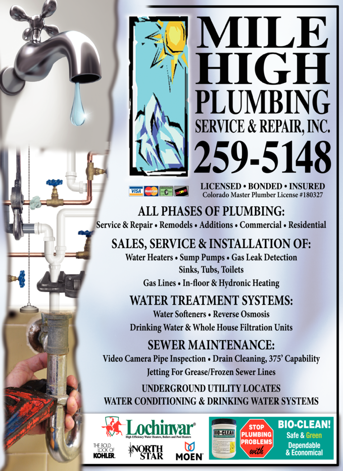 Mile High Plumbing Service & Repair Inc