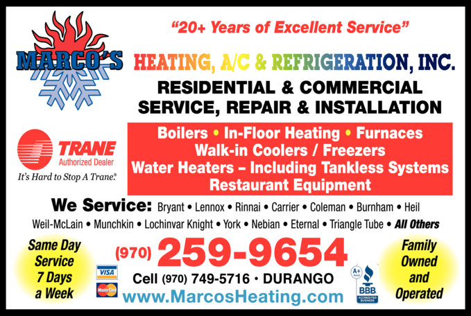 Marco's Heating A/C & Refrigeration Inc