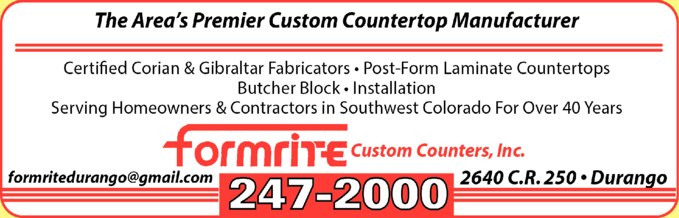 Formrite Custom Counters Inc