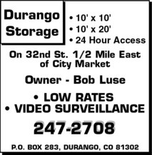 Durango Storage