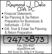 Delio Raymond J CPA PC