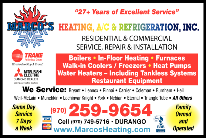 Marco's Heating A/C & Refrigeration Inc