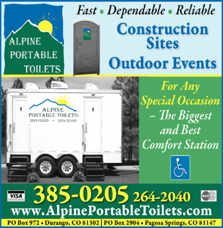 Alpine Portable Toilets