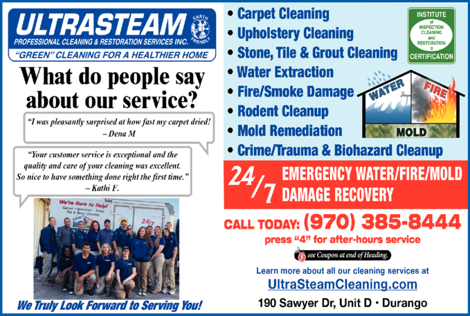 Ultrasteam Professional Cleaning & Restoration Service