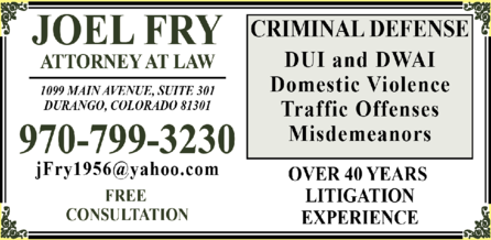 Fry Joel Attorney At Law