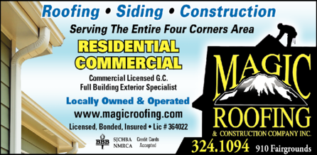 Magic Roofing & Construction Company Inc