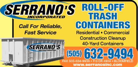 A-1 Serrano's Roll-Off Service