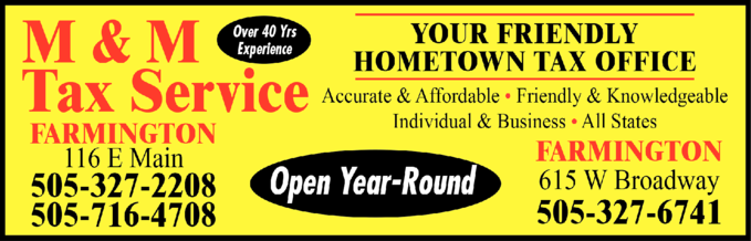 M & M Tax Service