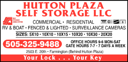 Hutton Plaza Self Storage LLC