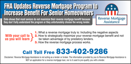 Reverse Mortgage Assistance