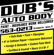 Dub's Auto Body Inc