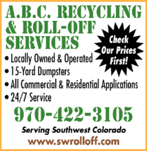 A.B.C Recycling & Roll-Off Container Bin Service