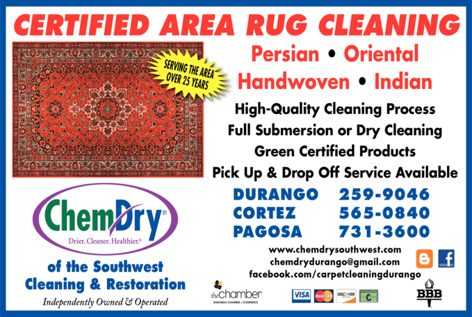 Chem-Dry Of The Southwest-Area Rug Division
