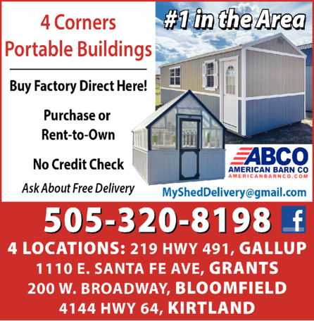 4 Corners Portable Buildings