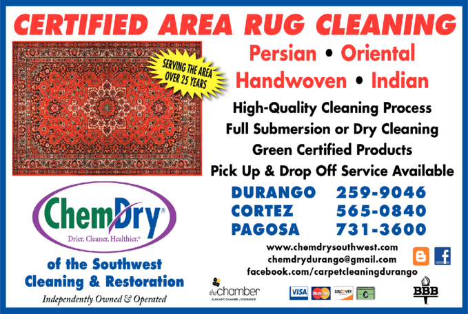 Chem-Dry Of The Southwest - Area Rug Division