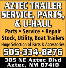Aztec Trailer Service, Parts, & U-HAUL