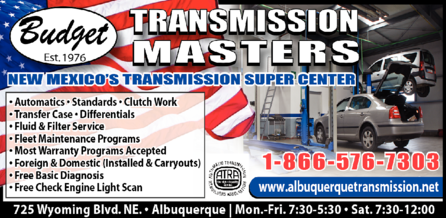 Budget Transmission Masters
