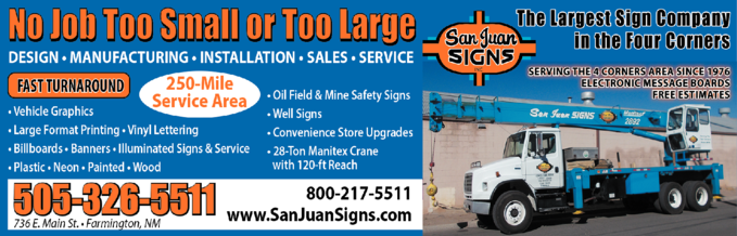 San Juan Signs Inc