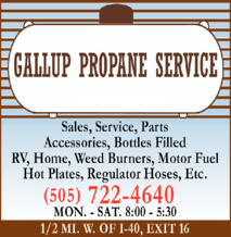 Gallup Propane Service