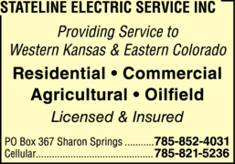 Stateline Electric Service Inc