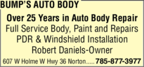 Bump's Auto Body