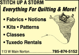 Stitch Up A Storm