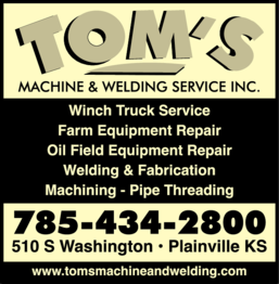 Tom's Machine & Welding Service Inc