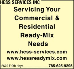 Hess Services Inc